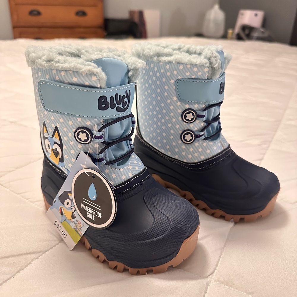 Bluey Toddler Warm Winter Boots